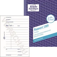 AVERY Zweckform Rapport 1305 A6 100 Blatt 4004182013052 AVERY Zweckform