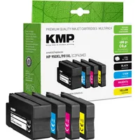 KMP Tintenpatrone Kompatibel mit HP 950XL/951XL schwarz, cyan, magenta, gelb