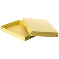Falken Aufbewahrungsbox PureBox Pastell 22001928, Pappe pastellgelb 4014481245481 Falken