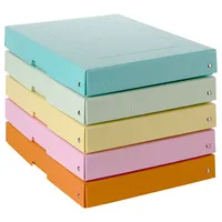 Falken Aufbewahrungsbox PureBox Pastell 22001952, Pappe farbig sortiert 4014481244927 Falken
