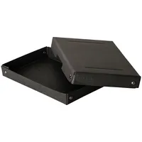 Falken Aufbewahrungsbox PureBox Black 22001760, mit Deckel, Pappe schwarz 4014481245221 Falken