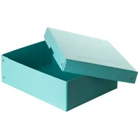 Falken Aufbewahrungsbox PureBox Pastell 22001864, Pappe pastellazurblau 4014481245320 Falken