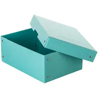 Falken Aufbewahrungsbox PureBox Pastell 22001872, Pappe pastellazurblau 4014481245344 Falken