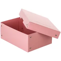 Falken Aufbewahrungsbox PureBox Pastell 22001896, Pappe pastellpink 4014481245405 Falken