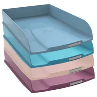 Exacompta Briefablage SKANDI 111606SETD, A4+, farbig sortiert, Polystyrol stapelbar 9002493111608 Exacompta