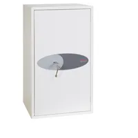 Phoenix Safe Tresor SS1184K Fortress 74 l 55kg signalweiß mit Doppelbartschloss Stahl 5032548001183 Phoenix Safe