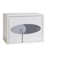 Phoenix Safe Tresor SS1182K Fortress 24 l 25kg signalweiß mit Doppelbartschloss Stahl 5032548000100 Phoenix Safe