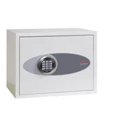 Phoenix Safe Tresor SS1182E Fortress 24 l 25kg signalweiß mit Elektronikschloss Stahl 5032548000131 Phoenix Safe