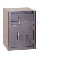Phoenix Safe Tresor SS0996K Cashier Deposit 47 l 54kg graphitgrau mit Schlüsselschloss Stahl 5032548003118 Phoenix Safe