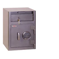 Phoenix Safe Tresor SS0996E Cashier Deposit 47 l 54kg graphitgrau mit Elektronikschloss Stahl 5032548102231 Phoenix Safe