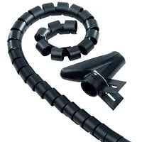 Hama Spiralschlauch 00220994 2,5m schwarz  4047443508652 Hama