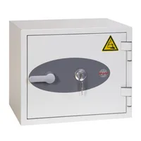 Phoenix Safe Tresor BS1281K Battery Titan 19 l 29,5kg weiß mit Zylinderschloss Stahl, lackiert 5032548011878 Phoenix Safe