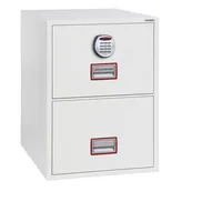 Phoenix Safe Hängeregistraturschrank FS2252E World Class Vertical Fire File, weiß, 2 Schubladen, 1-bahnig 5032548001107 Phoenix Safe