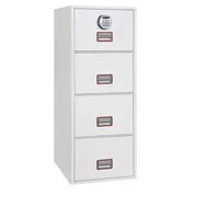 Phoenix Safe Hängeregistraturschrank FS2254E World Class Vertical Fire File, weiß, 4 Schubladen, 1-bahnig 5032548001121 Phoenix Safe
