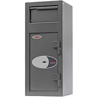 Phoenix Safe Einwurftresor SS0992KD Cashier Day Deposit 19 l 17kg graphitgrau metallic mit Doppelbartschloss Stahl 5032548000742 Phoenix Safe