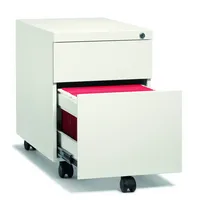 Soennecken Rollcontainer 820201601 BASE L, weiß, 2 Schubladen, Stahl, pulverbeschichtet, abschließbar 4003969162099 Soennecken