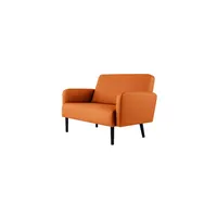 Paperflow Sofa easyChair LISBOA 124 x 83 x 81,5 cm (B x H x T) Kunstleder (79 % PVC, 21 % PES)
