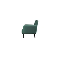 meet powered by PAPERFLOW 2-Sitzer Sofa LISBOA grün schwarz Stoff 124,0 x 81,5 x 83,0 cm, 1 St.