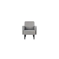 meet powered by PAPERFLOW Sessel LISBOA grau schwarz Stoff 71,0 x 81,5 x 83,0 cm, 1 St.