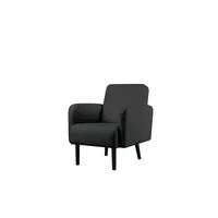meet powered by PAPERFLOW Sessel LISBOA schwarz Kunstleder 71,0 x 81,5 x 83,0 cm, 1 St.