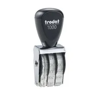 Trodat Datumstempel Classic 1000 Metall/Kunststoff Schrifthöhe (Datum) 3mm 0092399140702 Trodat