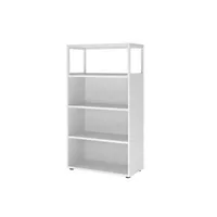 Hammerbacher Aktenregal FlexWall weiß 80,0 x 40,0 x 145,0 cm 4032062307366 Hammerbacher 3 Stück