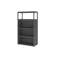 Hammerbacher Aktenregal FlexWall grafit 80,0 x 40,0 x 145,0 cm 4032062307373 Hammerbacher 3 Stück