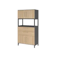 Hammerbacher Regalschrank FlexWall VFW48K7RUGEBS, nein, 3 OH, grafit/eiche, 80x153,2x41,7cm (BxHxT) 4032062308592 Hammerbacher 6 Stück