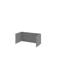 Hammerbacher FlexWall Akustikrückwand grau 74,8 x 37,3 x 32,8 cm 4032062306086 Hammerbacher