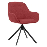 meet powered by PAPERFLOW Besuchersessel SIRA FTSIRA.01.18 rot Stoff, 1 St.
