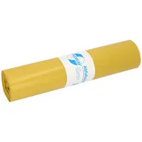 Deiss Müllsäcke 13023 Premium Typ 60, gelb, 120 Liter, extrastark 4001553710503 Deiss 25 Stück