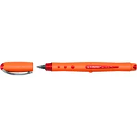 STABILO worker®+ Tintenroller orange 0,3 mm, Schreibfarbe: rot, 1 St.