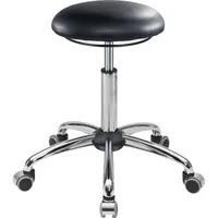Mey Chair Sitzhocker 09091 Assistant Basic, schwarz, mit Rollen, höhenverstellbar, bis 120kg 4260046928881 Meychair