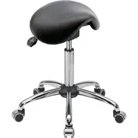 Mey Chair Sitzhocker 04142 Assistant Basic, schwarz, mit Rollen, höhenverstellbar, bis 120kg 4260046928911 Meychair