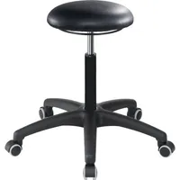 Mey Chair Sitzhocker 09056 Assistant Basic, schwarz, mit Rollen, höhenverstellbar, bis 120kg 4260046923077 Meychair