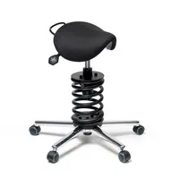 Mey Chair Hocker 04200 A34-TRG-ST2, schwarz, mit Rollen, höhenverstellbar, bis 120kg 4260046920137 Mey Chair