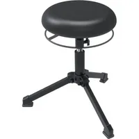 Mey Chair Hocker 09750 A23-TG-KL, schwarz, mit Bodengleitern, höhenverstellbar, bis 120kg 4260046924760 Mey Chair
