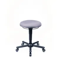 Mey Chair Hocker 10025 A19-TR-KL, anthrazit, mit Rollen, höhenverstellbar, bis 250kg 4262367690829 Mey Chair