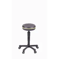 Mey Chair Sitzhocker 84010201 Pro+ A30, schwarz, mit Rollen, höhenverstellbar, bis 120kg 4262367690393 Meychair