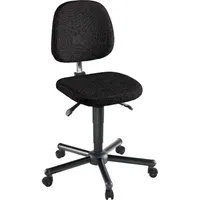Mey Chair Arbeitsdrehstuhl W19-25-TR-ST ESD, schwarz / schwarz, bis 250kg, ohne Kopfstütze 4260046925538 Mey Chair