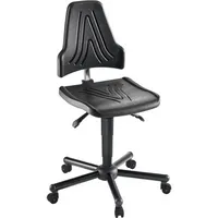 Mey Chair Arbeitsdrehstuhl W19-25-TR-PU ESD, schwarz / schwarz, bis 250kg, ohne Kopfstütze 4260046925286 Mey Chair