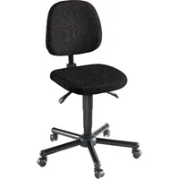 Mey Chair Arbeitsdrehstuhl W19-25-TR-ST, schwarz / schwarz, bis 250kg, ohne Kopfstütze 4260046924128 Mey Chair