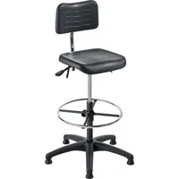 Mey Chair Arbeitsdrehstuhl Workster Light W5, schwarz / schwarz, bis 120kg, ohne Kopfstütze 4260046926115 Mey Chair