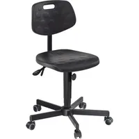 Mey Chair Arbeitsdrehstuhl Workster Light W2, schwarz / schwarz, bis 120kg, ohne Kopfstütze 4260046921097 Mey Chair