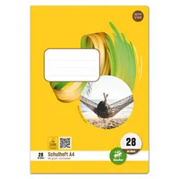 Staufen Schulheft Style DIN A4 kariert mit Rand innen/außen Lineatur 28 32 Bl.