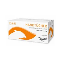 Tapira Falthandtücher Plus 07730743, 24x21cm, 2-lagig, Zickzack (V-Falz), weiß, Tissue 4260339558702 Tapira 3990 Stück