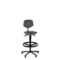 Mey Chair Arbeitsdrehstuhl Pro+ W30, schwarz/gelb / schwarz, bis 120kg, ohne Kopfstütze 4262367690386 Mey Chair