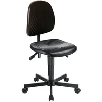 Mey Chair Arbeitsdrehstuhl Workster Basic W1, schwarz / schwarz, bis 120kg, ohne Kopfstütze 4260046920823 Mey Chair
