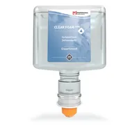 DEB Schaumseife CLR12LTF Clear Foam Pure, parfümfrei, 1200 ml, Kartusche 5010424028813 DEB
