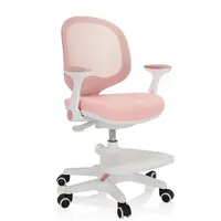 HJH Office GmbH Kinderdrehstuhl KID ERGO, rosa, mit Armlehnen, bis 80kg 4064323020189 HJH Office GmbH